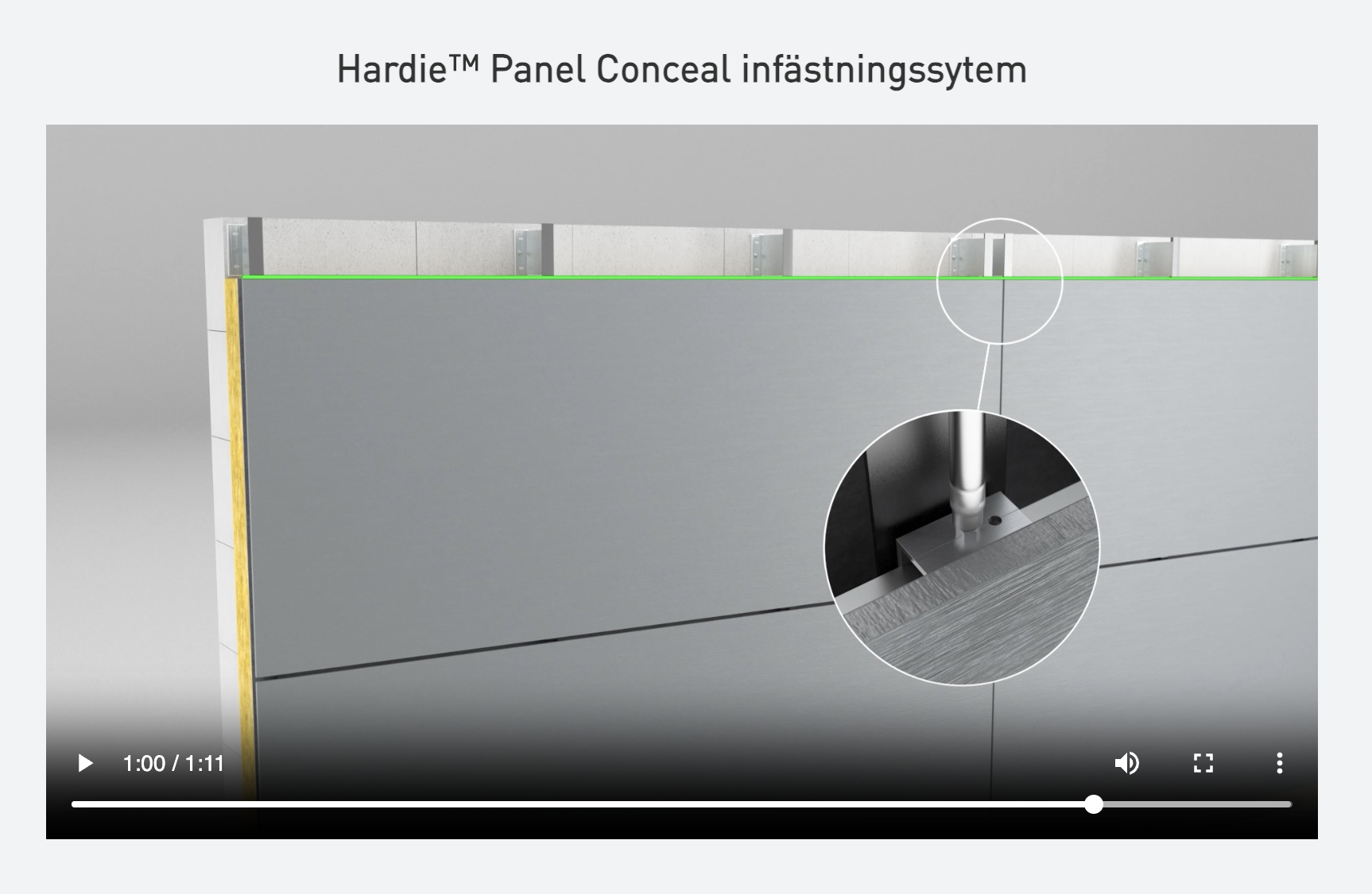 Ny video: Hardie™ Panel Conceal – sömlös design med fibercement