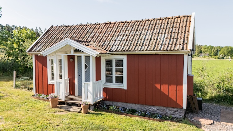 Fasader med klassisk röd charm – i modern tappning